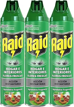 Raid Hogar E Interiores 600 Ml Pack De 3 Amazon Es Salud