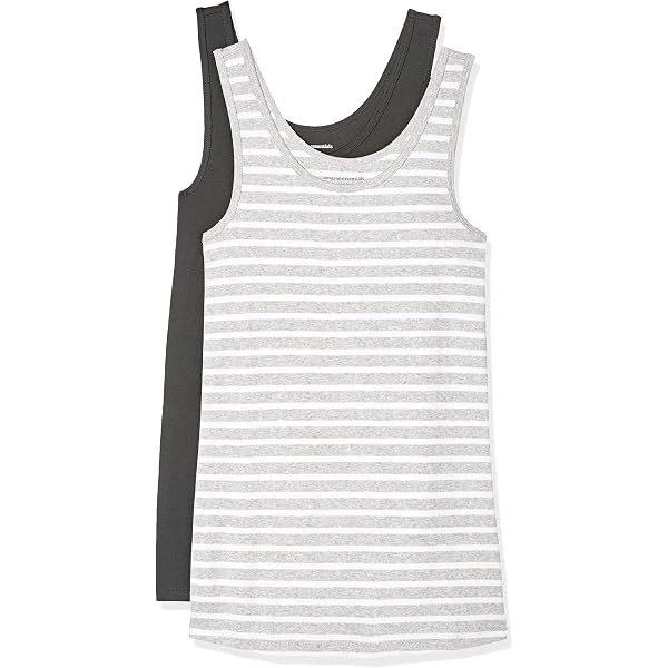 Vero Moda Curve oversized t-shirt in mono stripe