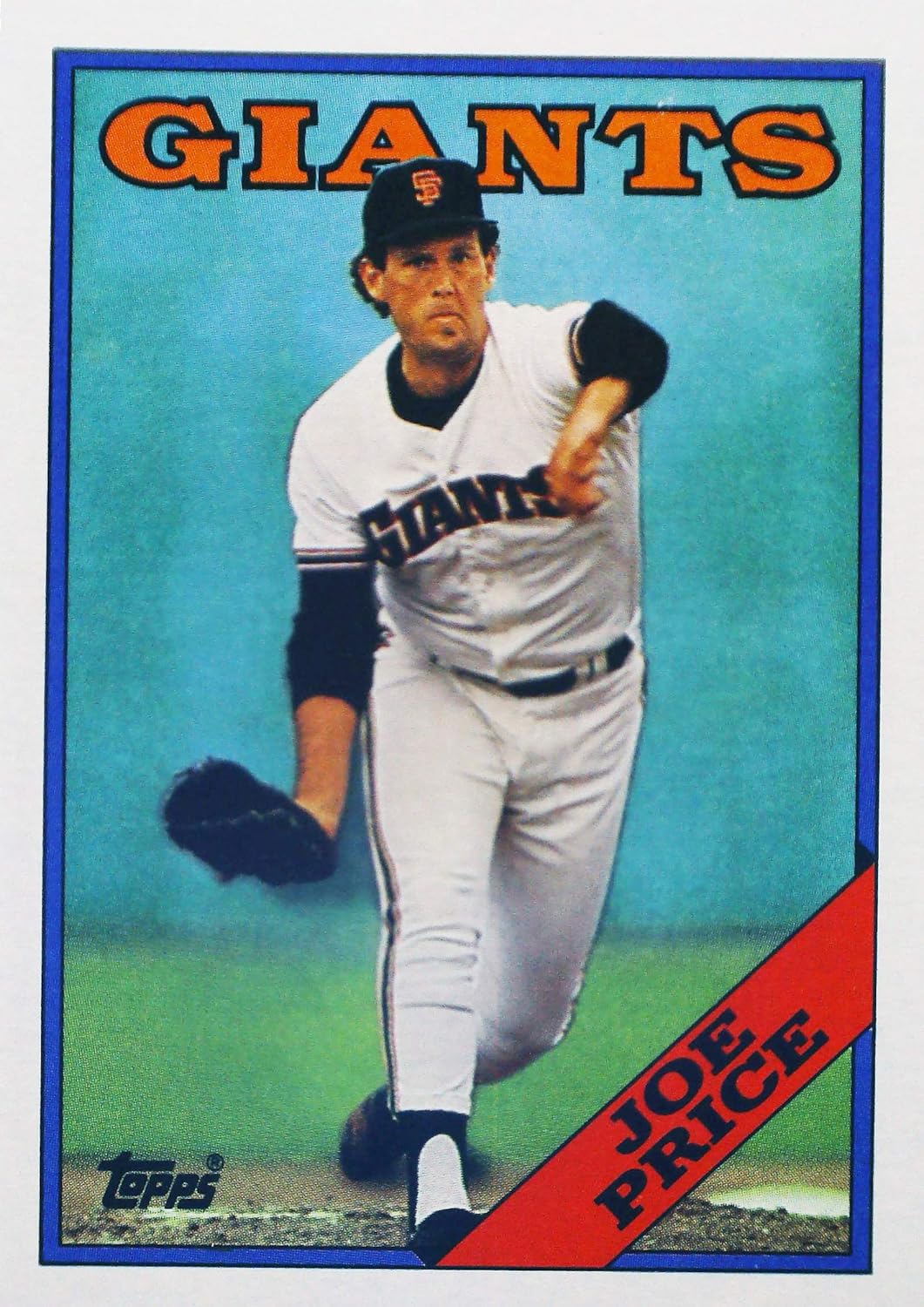 1988 Topps Baseball Card 786 Joe Price Collectibles