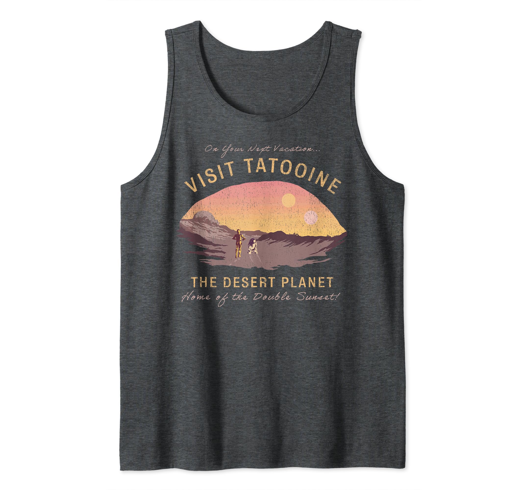 Star Wars Visit Tatooine The Desert Planet Tank Top