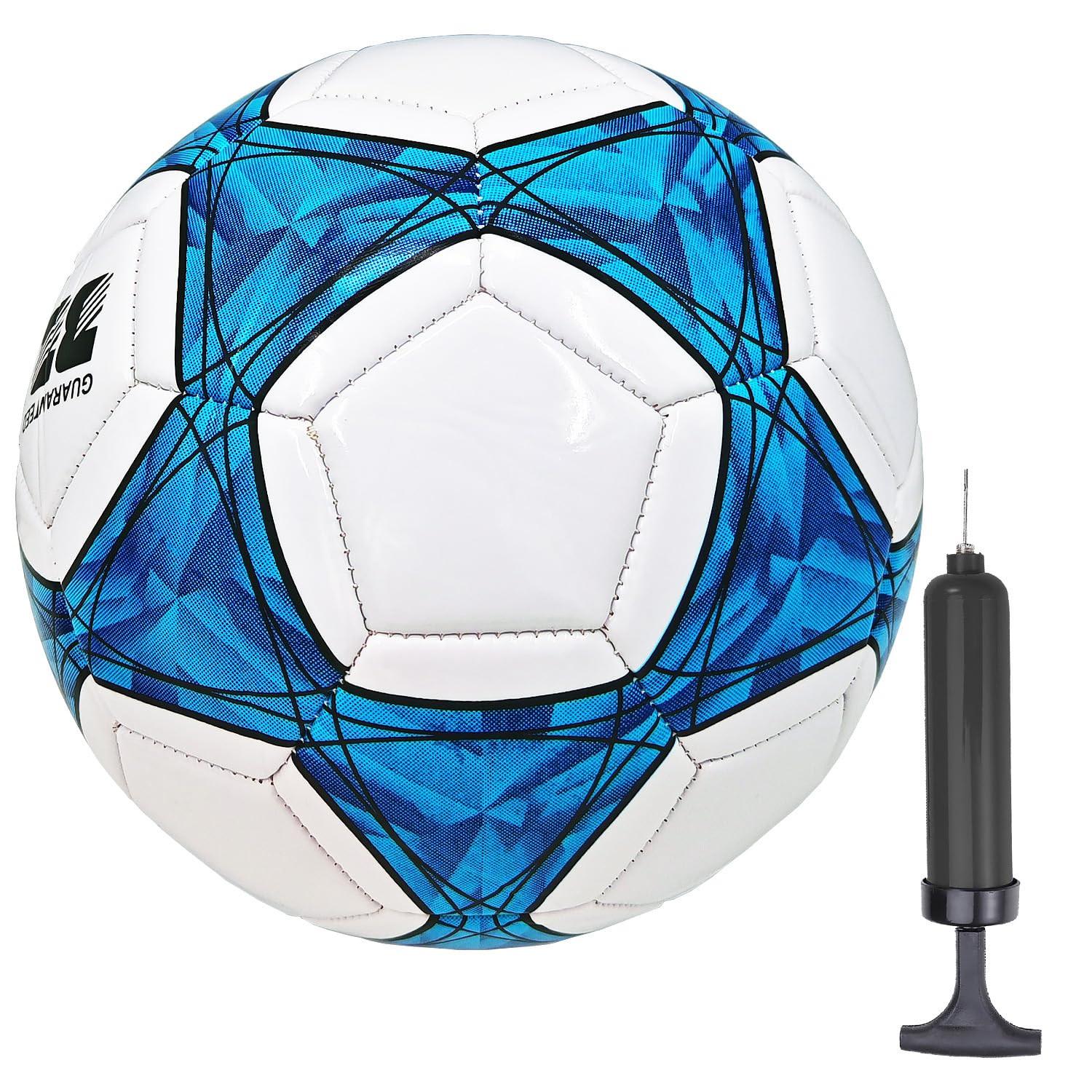 Photo 1 of AYANICA Soccer Ball Size 3,4,5 Soft PU for Practice Training Gift Boys Girls Come with Pump and Needle