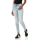 Karl Lagerfeld Womens Compression Skinny Mid Rise Logo Taping Pant