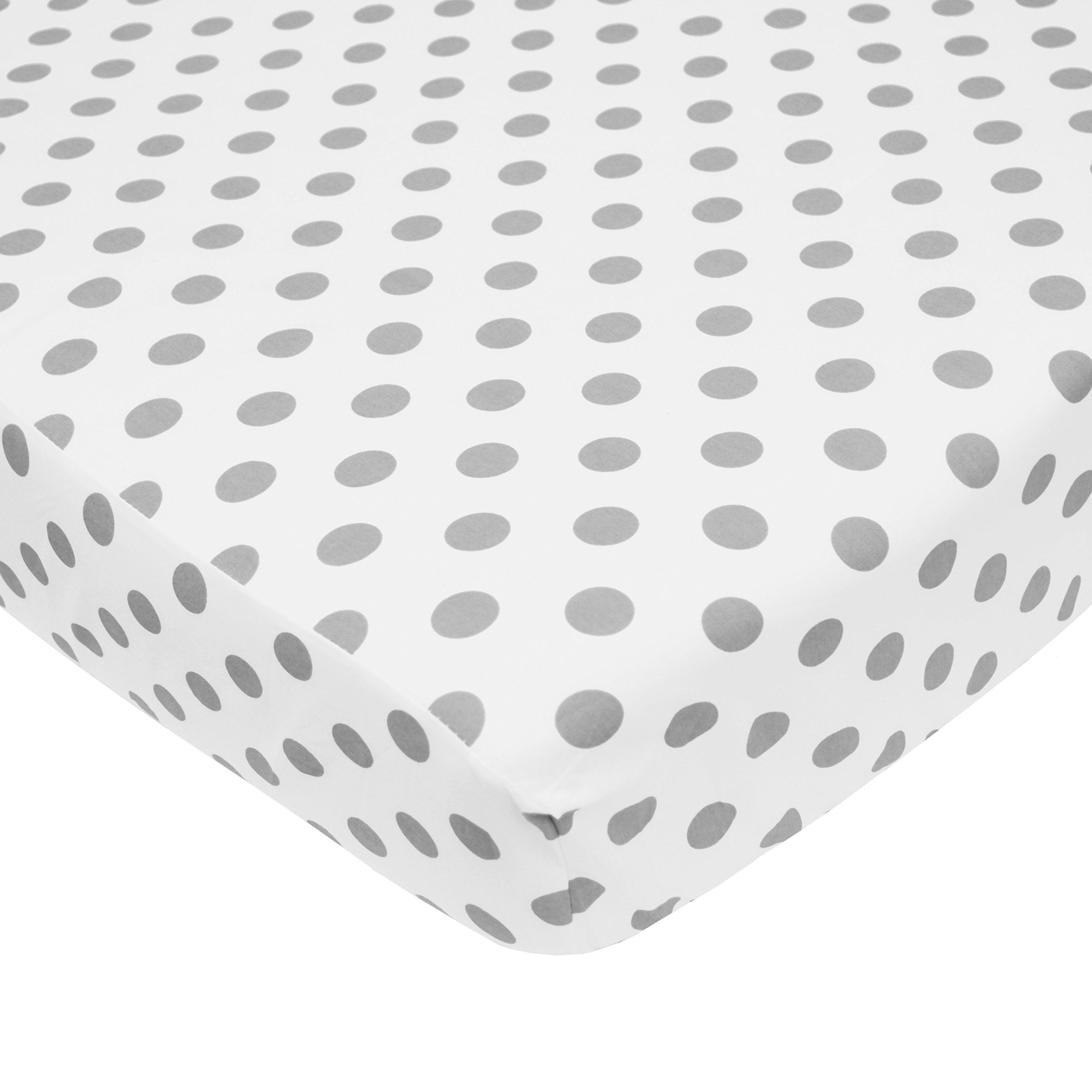 American Baby Company 100 Cotton Percale Fitted Crib