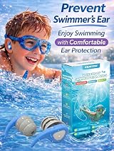 QQJOYCCI Kids Swimming Ear Plugs 3 Pairs Silicone Waterproof view 7
