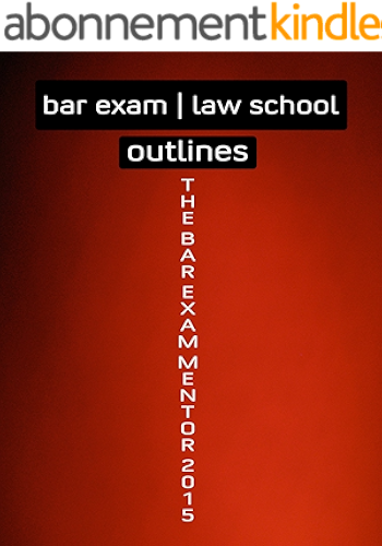 Download Bar Exam & Law School Outlines (English Edition) PDF