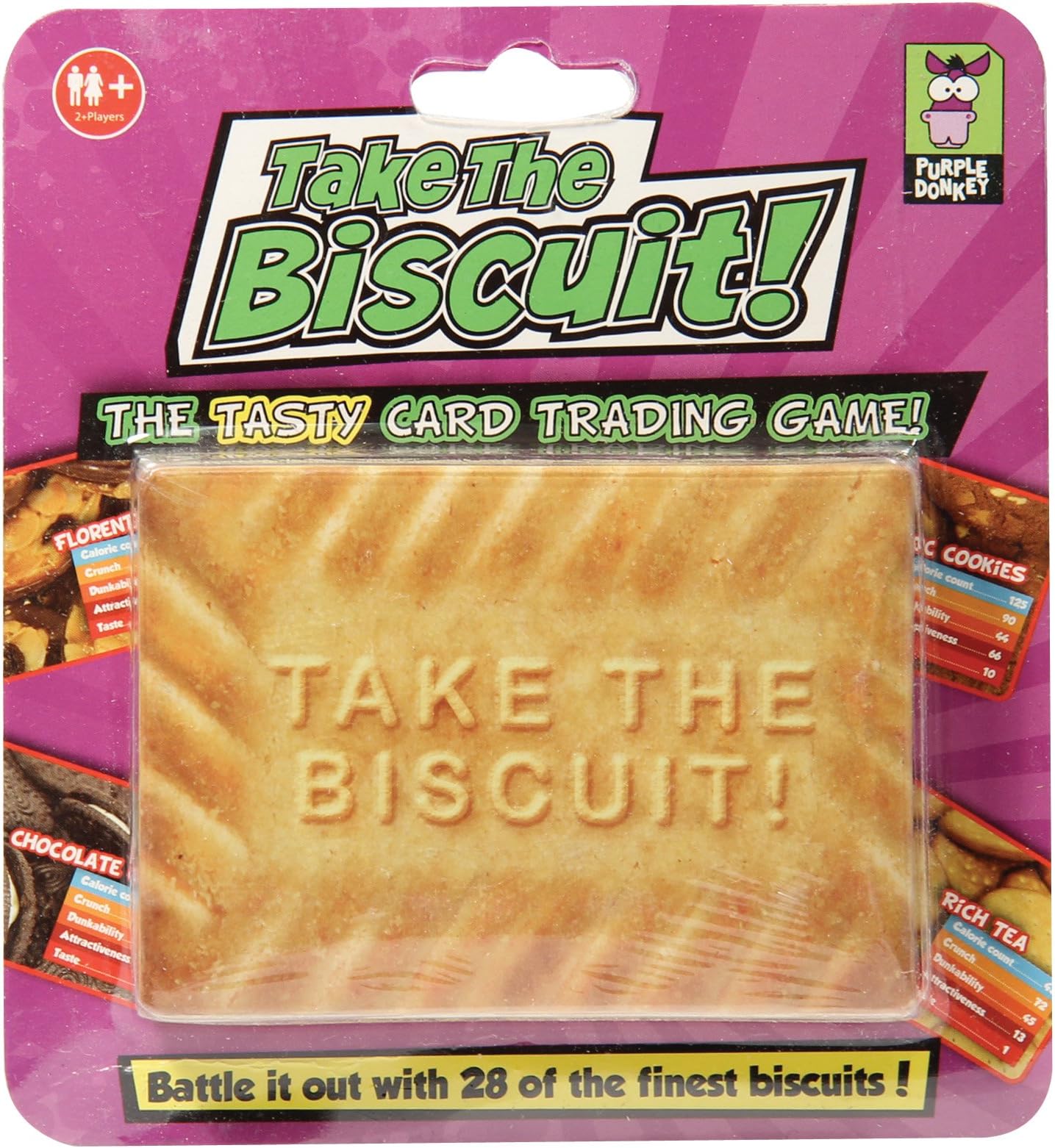 Purple Donkey Take the Biscuit!