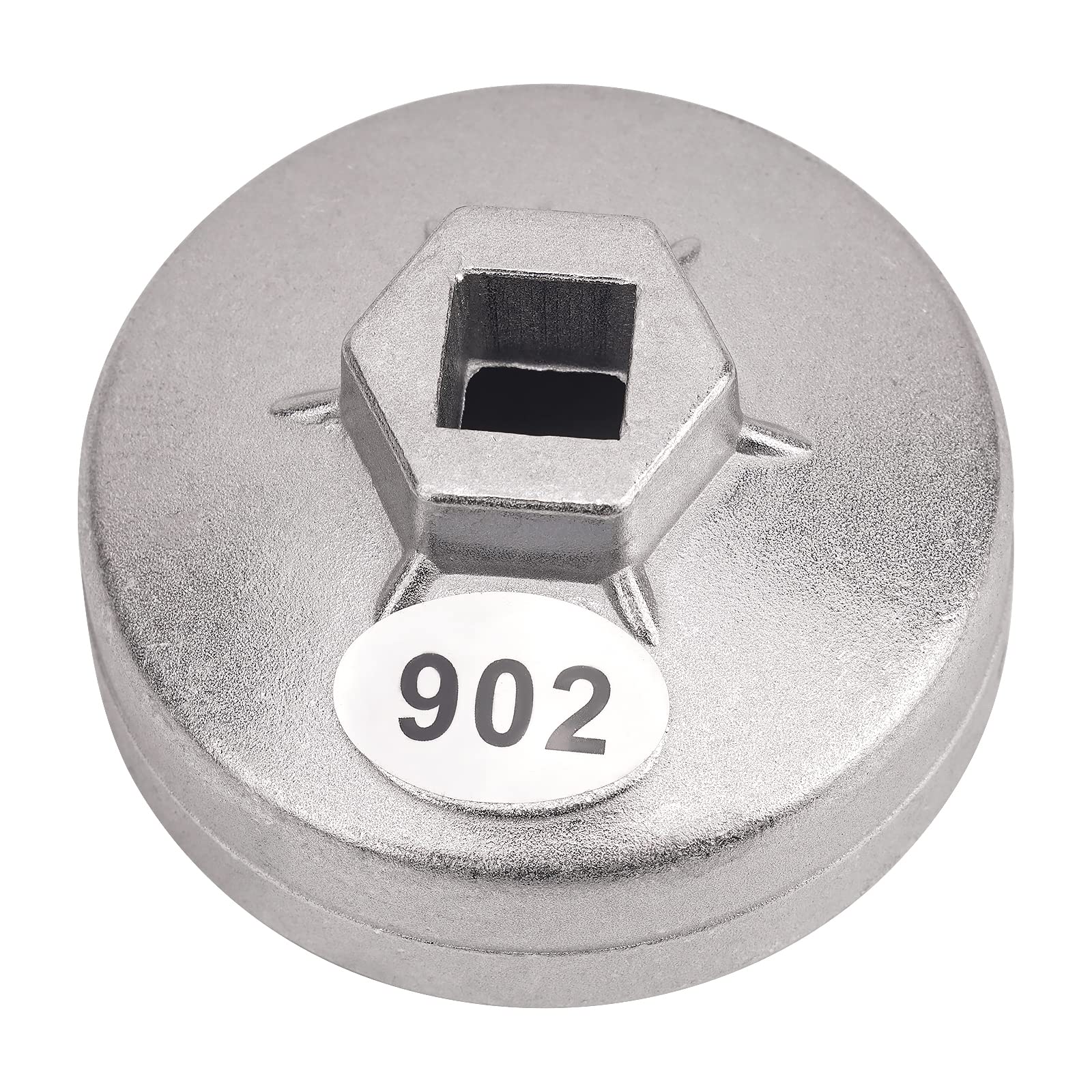 Photo 1 of AHL 902 Cap 67mm Oil Filter Wrench 14 Flute 1/2" Square Drive Oil Filter Removel Tools Filter Socket Wrench Spanner Hand Tool for Lioncel, Hafei, Mazda, Family, Primal, Geely