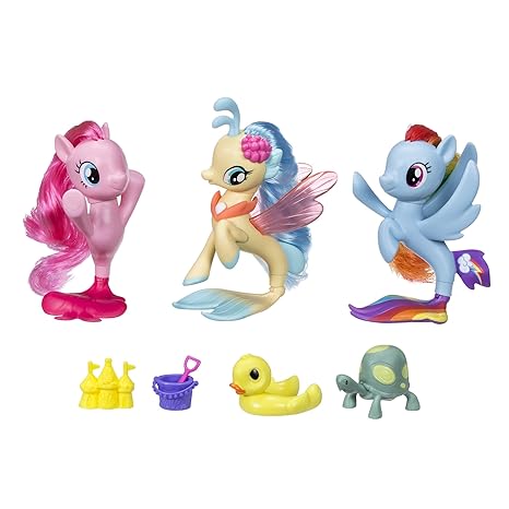 my little pony swimming seapony