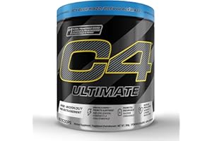 Cellucor C4 Ultimate Pre Workout Powder - Sugar Free Preworkout Energy with 300mg Caffeine and Creatine for Men & Women - Icy