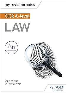 My Revision Notes Ocr A2 Criminal Law And The Special Study - 