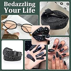 Resin Rhinestones for Crafting with B7000 Jewelry