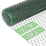 Chicken Wire 13.7 in x 236 in Poultry Wire Netting