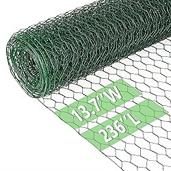 Chicken Wire 13.7 in x 236 in Poultry Wire Netting