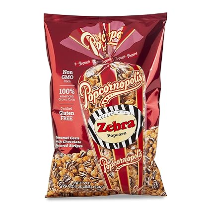 Popcornopolis Popcorn, Zebra 