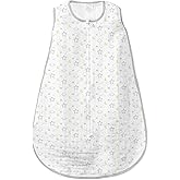 SwaddleDesigns Muslin zzZipMe Sleeping Sack, for Baby Boy and Girl, Wearable Blanket with 2-Way Zipper