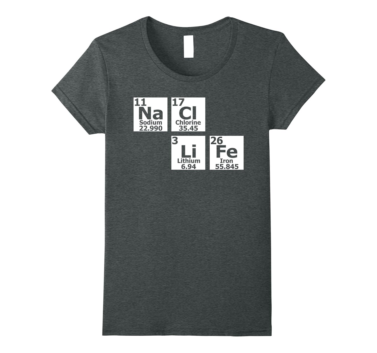 T Shirt Salt Periodic Table Chemistrytovacu