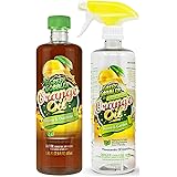 Green Gobbler Cold Pressed Concentrated Orange Oil for Home and Outdoor Multi-Purpose Cleaning- Hundreds of Uses, 32 oz With 