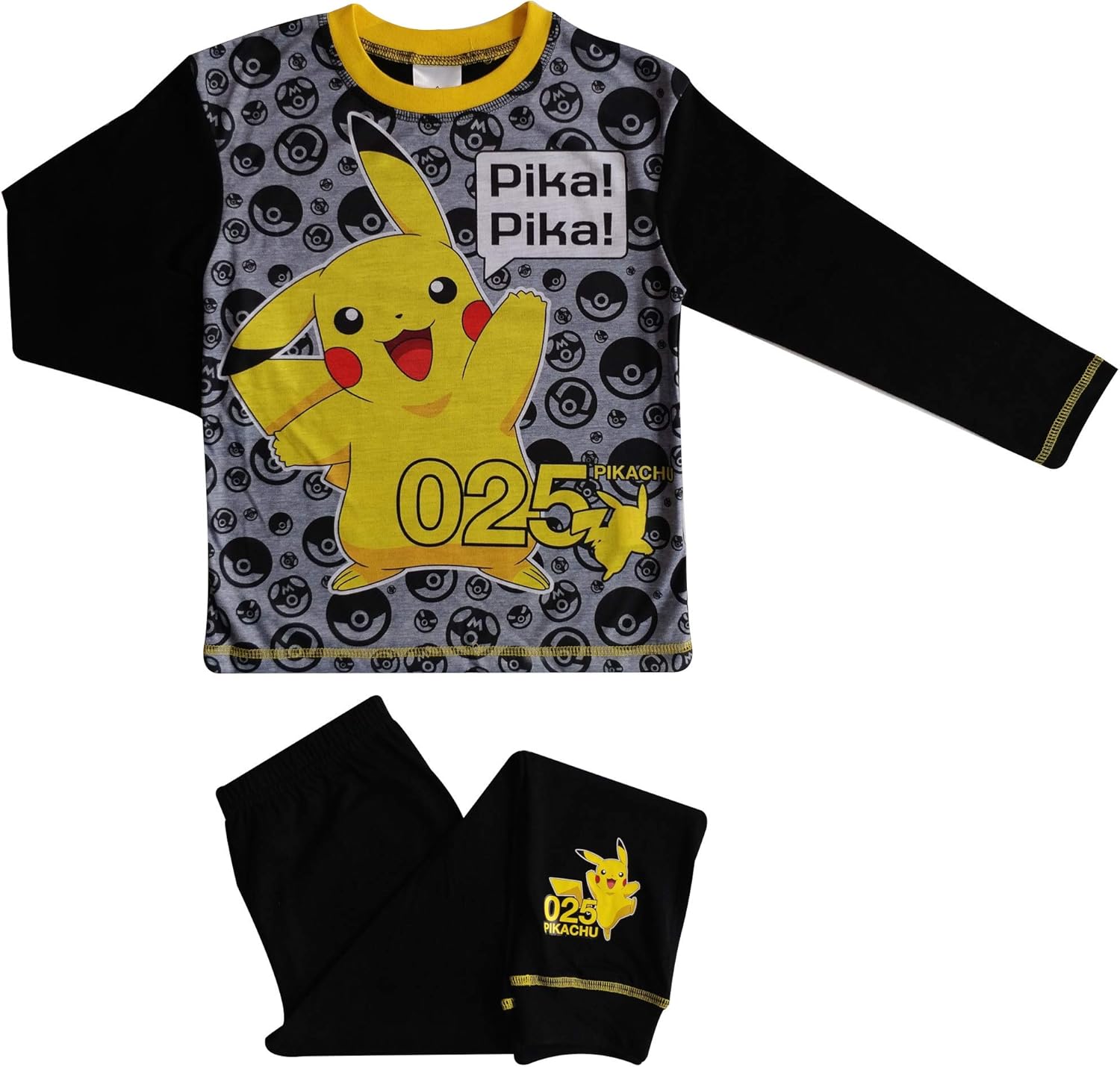 Jim Jams Boys 'Pika!' Pokemon Pyjamas Age 512 Years Amazon.co.uk