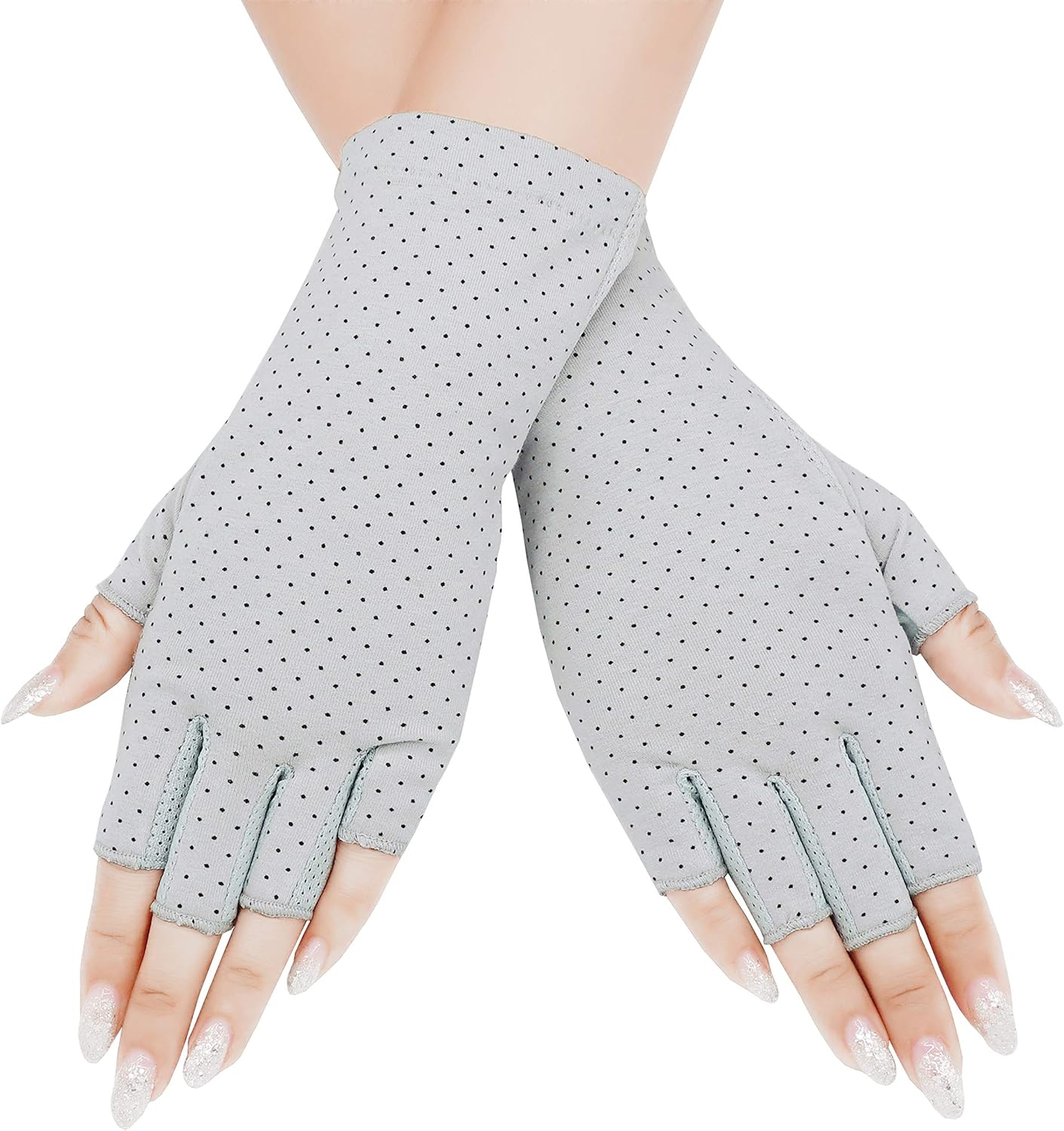 Women's gloves without fingertips Clearance