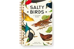 Brass Monkey Salty Birds Sticker Book | Great For Migrating Sass