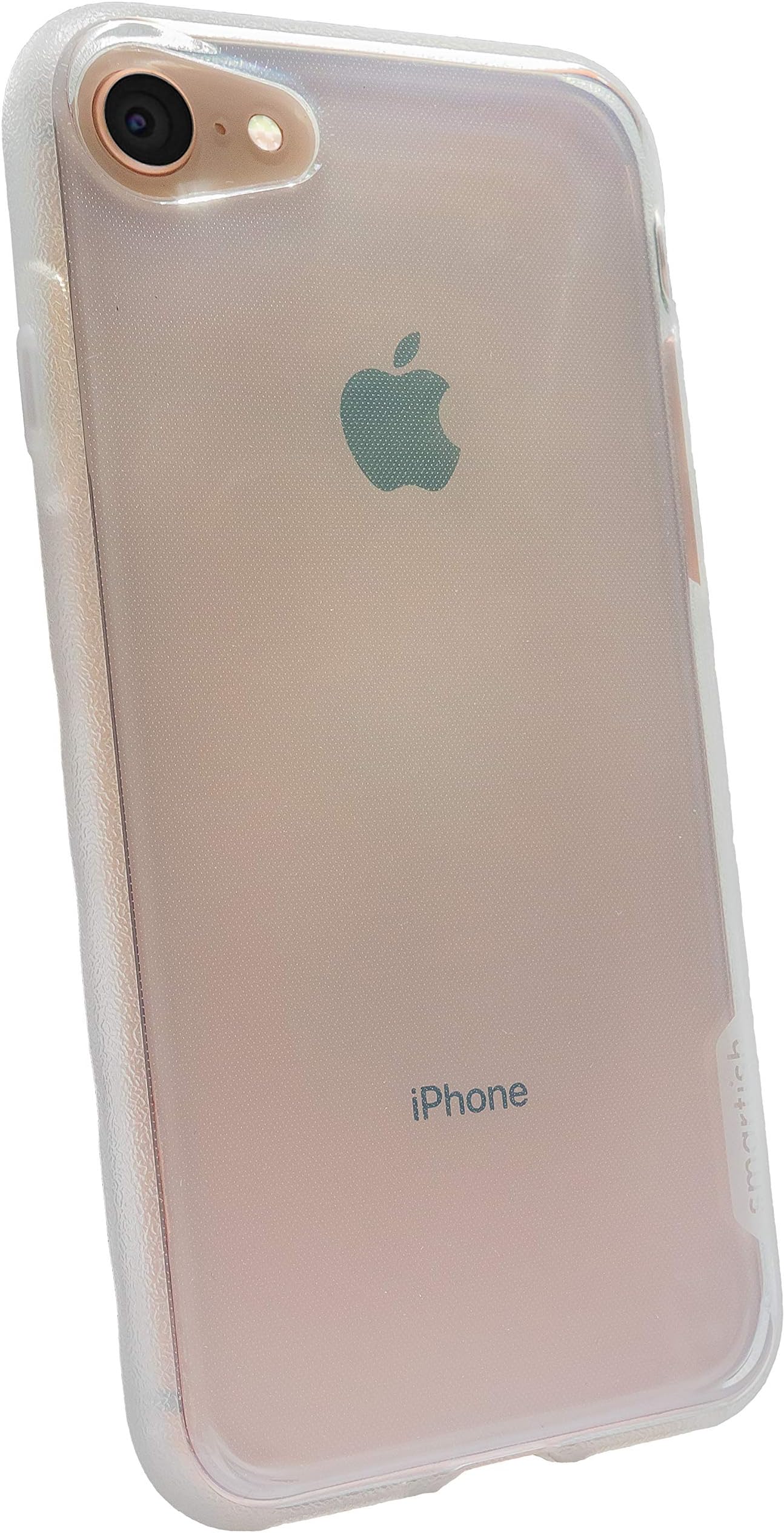 SmartishiPhone 7/8/SE (2020) Slim Case - Kung Fu Grip [Lightweight + Protective] Thin Cover for Apple iPhone SE 2020 & iPhone 7/8 - [Silk] - Nothin' to Hide clear