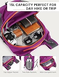 SKYSPER 15L Lightweight Small Hiking Backpack for