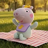 TY Baby Evie Peppa Pig Beanie 13cm Soft Plush Toy Collectible Gift view 3