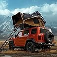 Naturnest Rooftop Tent Hard Shell, Easy Set Up Pop Up Large Tent for 2-3 Person Camping, Waterproof Windproof UV-Resistant Blackout Privacy 4 Season Tents for Truck, Jeep, Suv, Van, Trailer - Sirius 2