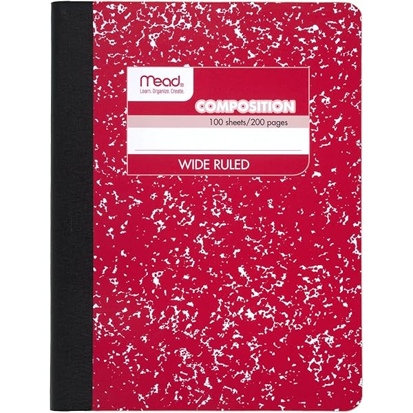 Walmart Composition Notebooks Half At Maggie Marler Blog