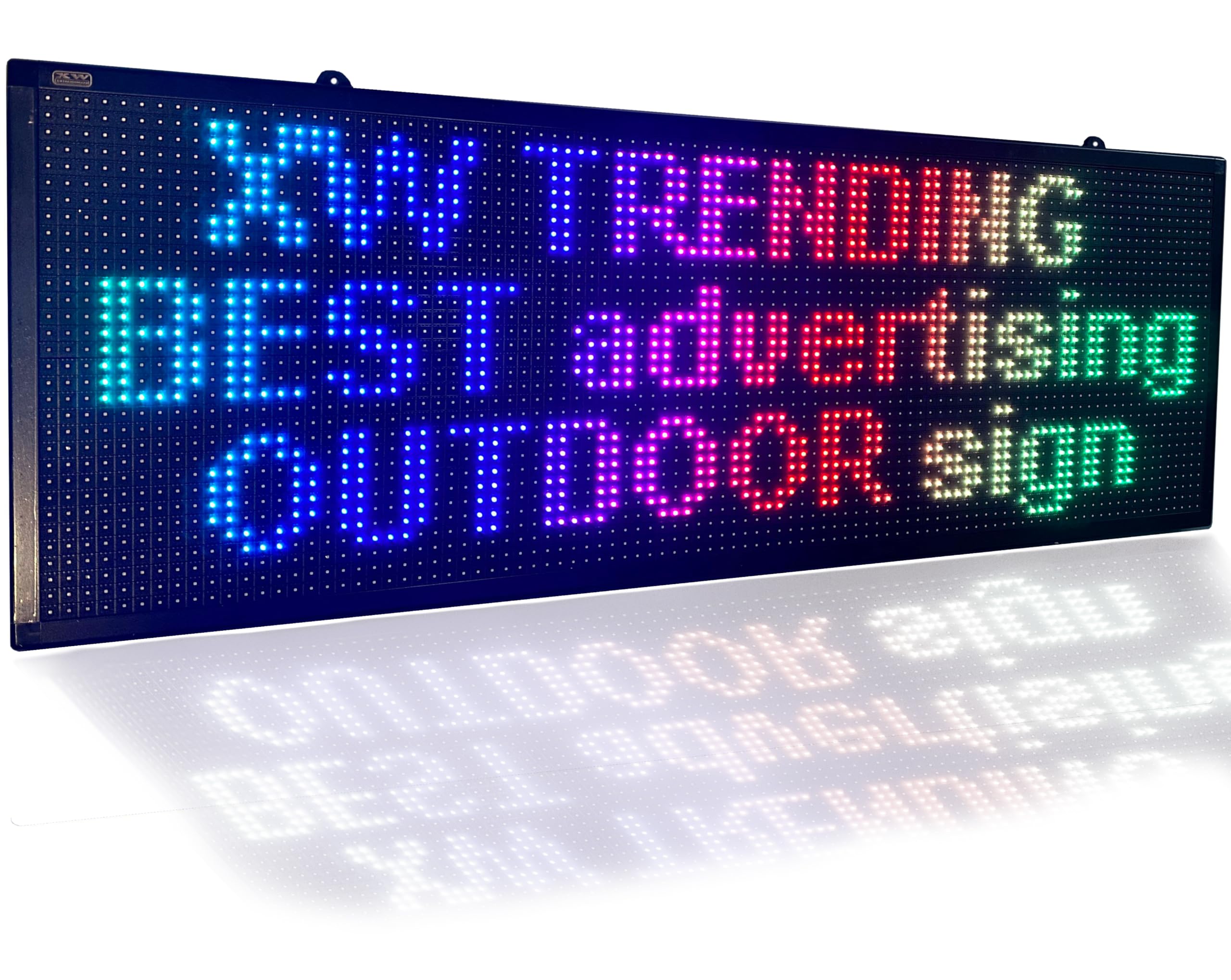 Photo 1 of LED sign, scrolling sign 40" x 14", WiFi perfect tool for advertising, color message board programmable for indoor and outdoor use