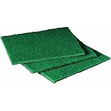 Scotch-Brite 105 General Purpose Scouring Pad, 6" Length x 4-1/2" Width, Green (Case of 40)