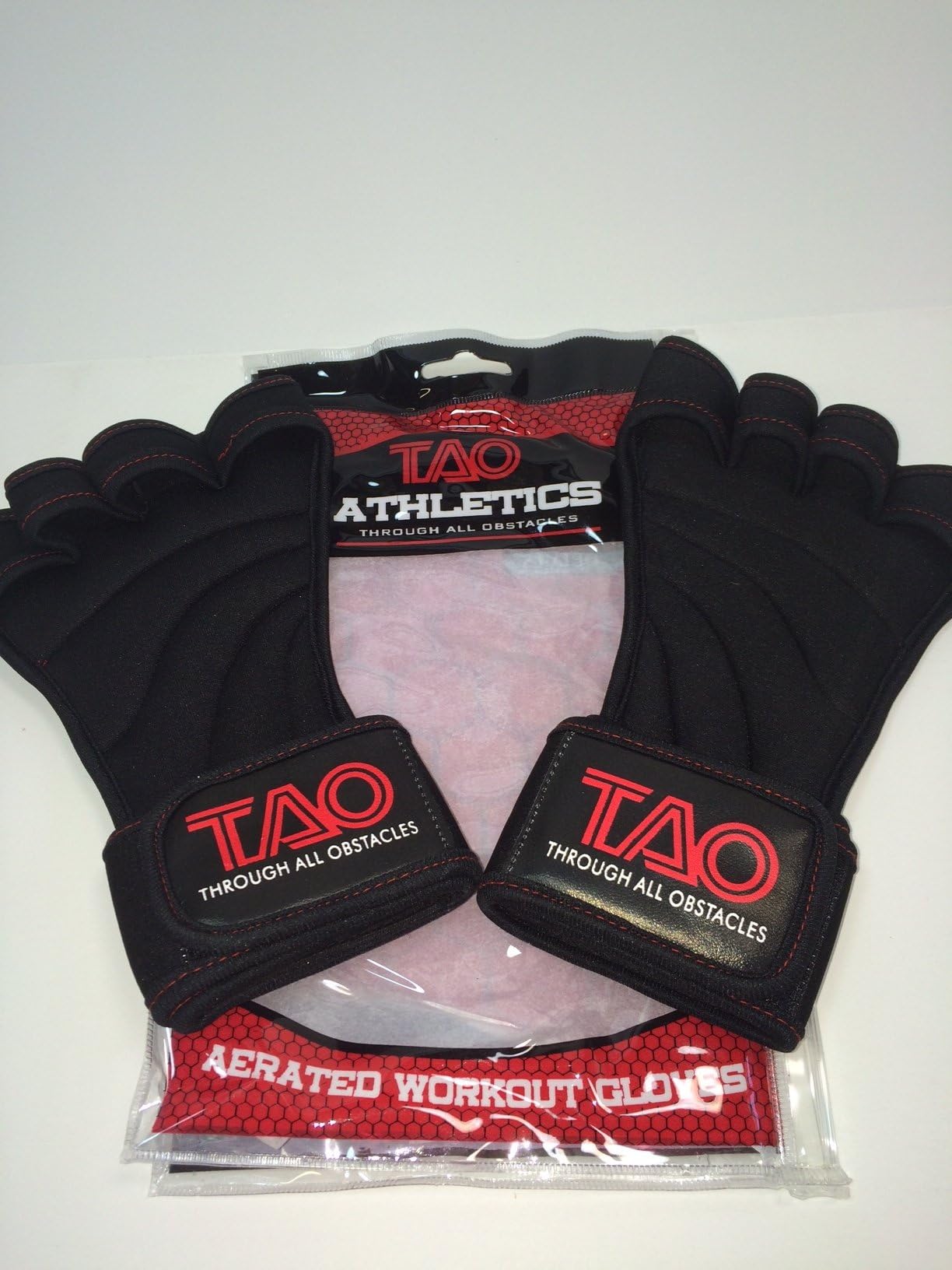 TAO Athletics Aerated Workout Gloves for Weightlifting, Crossfit, Bodybuilding, Fitness, and Strength Training - for Men and Women to Protect Hands from Tears, Blisters, Calluses