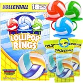 Imaginings 3 Volleyball Lollipop Rings, Sports Themed Candy, Box of 18 | Birthday Party Favors, Goodie Bag Filler, Team Parties, Fruit Flavored Sweets, Individually Wrapped