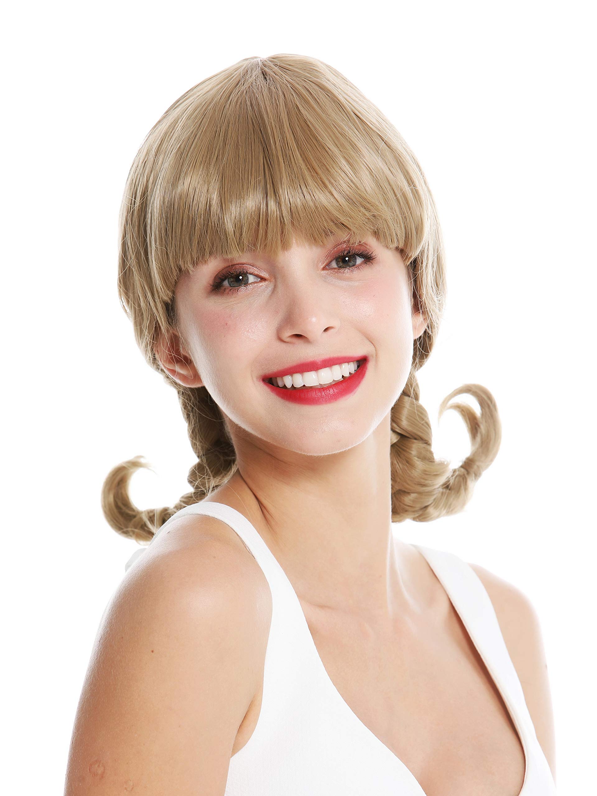 WIG ME UP - GFW3273-24B women's quality wig Cosplay fringe braids stiffly plaited blonde
