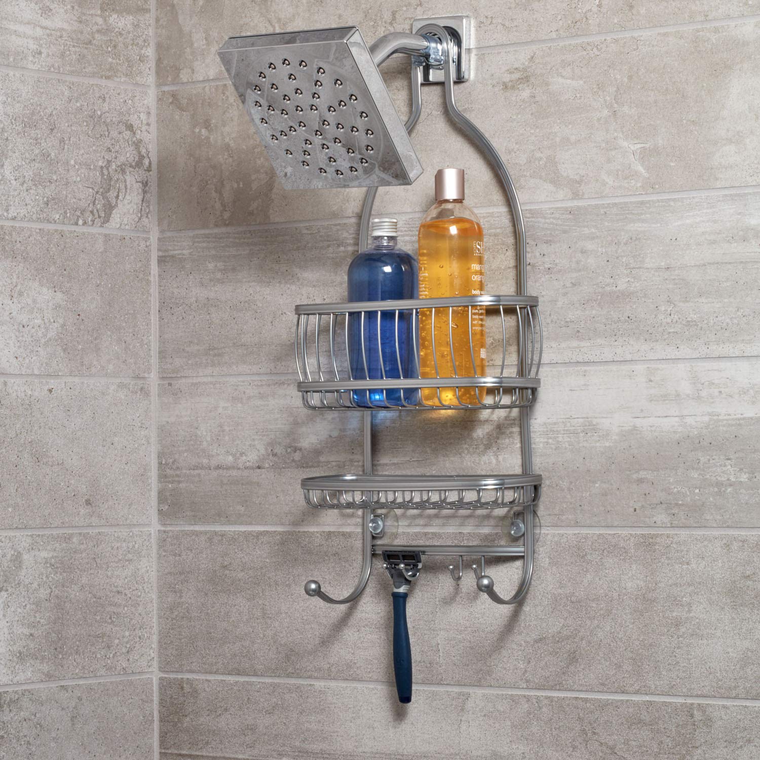 Inspirational Shower Caddy For Wide Shower Head | Decor ...
