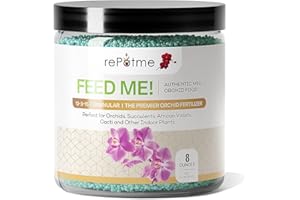 rePotme Orchid Food - Feed ME! MSU Orchid Fertilizer - RO/Rain/Tap Water (8 oz)