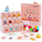 Aestd-ST Air Dry Clay Kit - Cake Themed, Modeling Clay for Kids | Dessert DIY Magic Clay with Tools and Tutorials, 12 Boxes Molding Clay, Soft &amp; Non-Sticky, Arts and Crafts Gifts for Kids