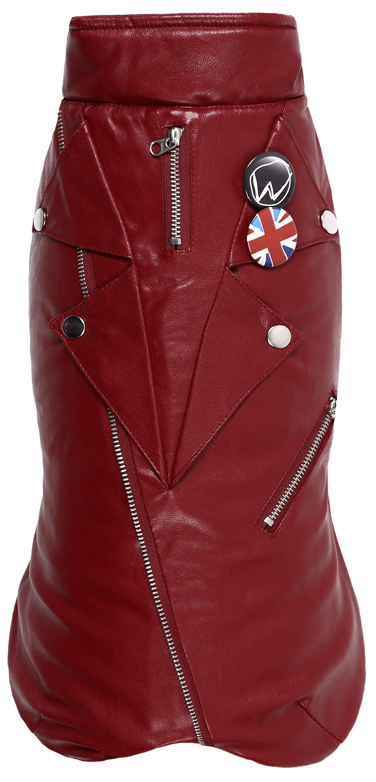 Wouapy 728240 Dog Coat Red Size 40