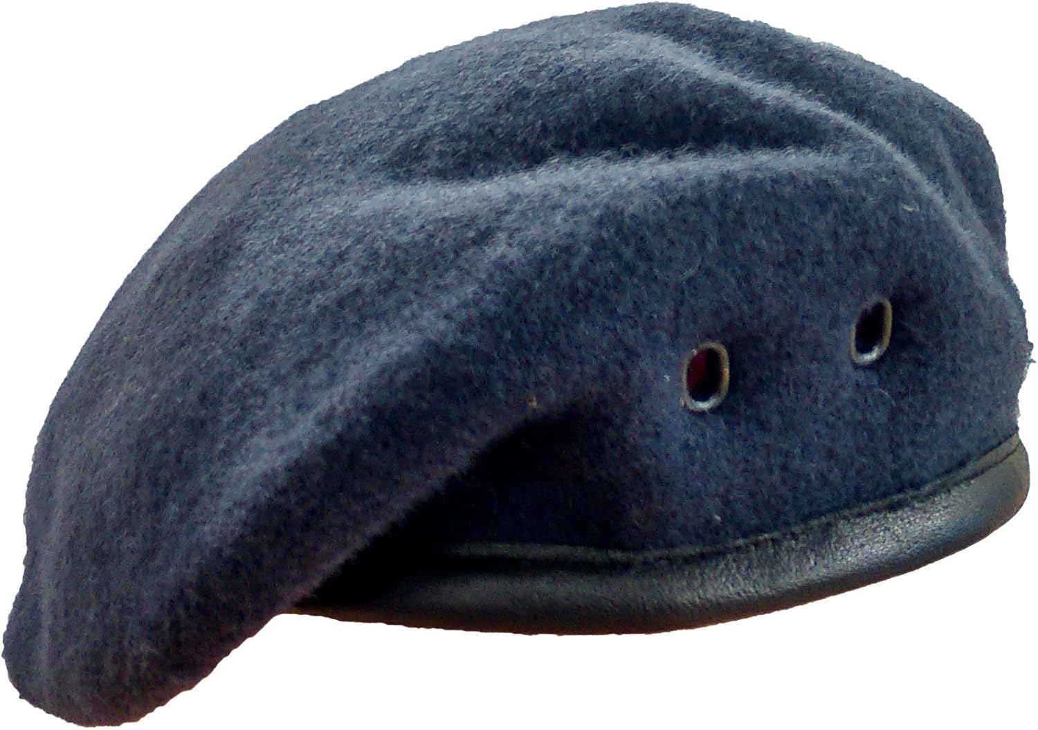 Military Army Berets 100 Wool Silk Linked Leather Bow by Ammo & Co