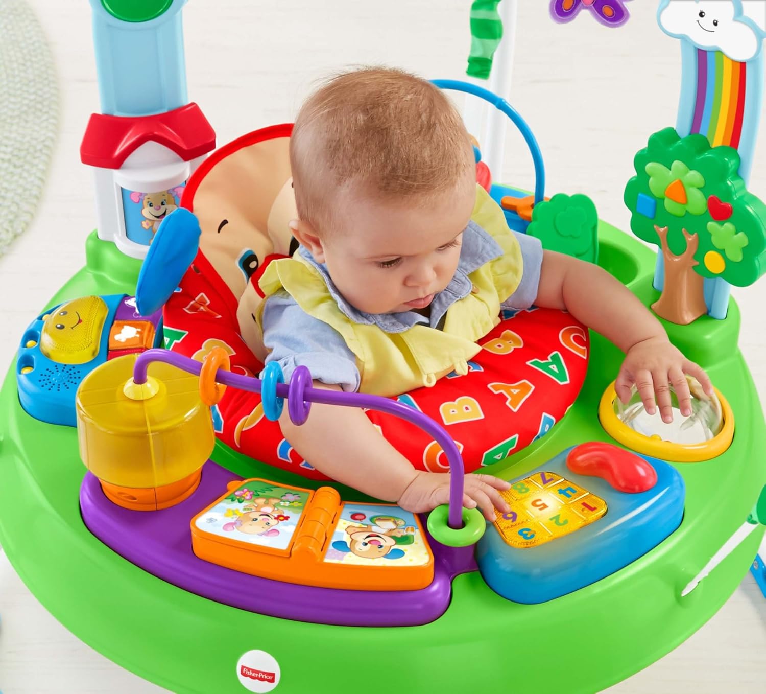 fisher price jumperoo dog