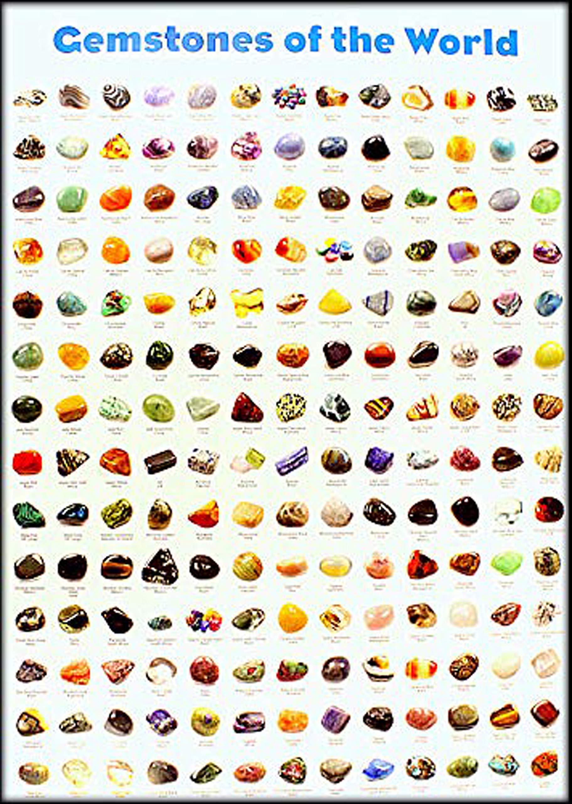 Jurassic Jacks Gemstones of the World Poster