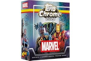 2026 Topps Chrome Marvel Comics – Factory Sealed – Mega Box