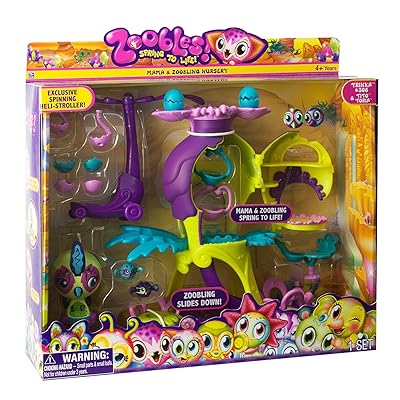 Zoobles Nursery Play Set with Mama Zooble and UK Ubuy