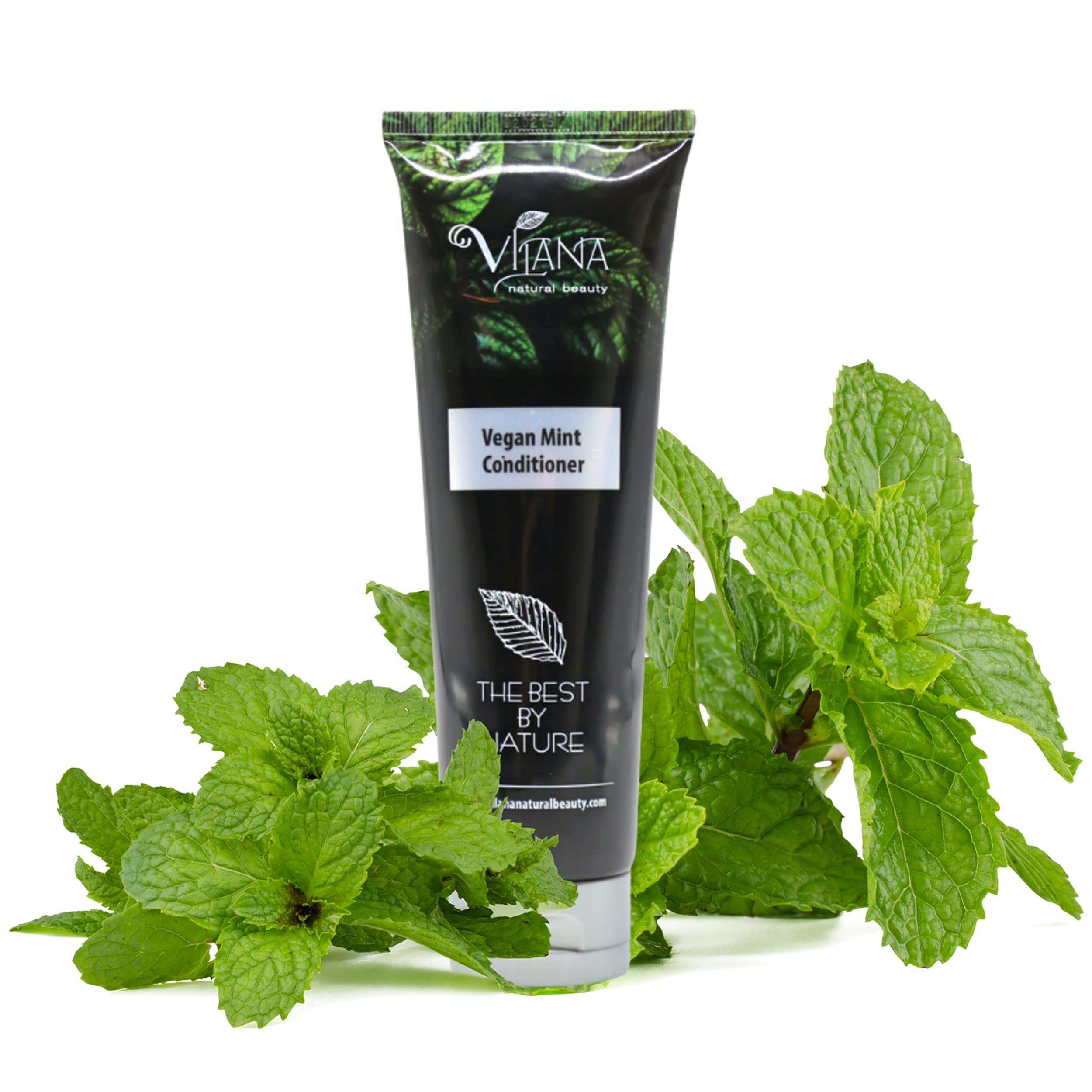 Vegan Mint Hair Conditioner 200ml Tube by Vilana | Vegan Conditioner for Hair – Shea Moisture Hair Mask, Moisturises, Nourishes & Softens Hair | Sulphate Free Conditioner – Suitable for all Hair Types