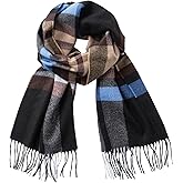 CALVIN & OLIVIA Lightweight Ultra-Soft Scarf - Perfect Holiday Gift for Men & Women