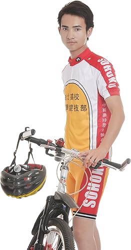 Amazon 弱虫ペダル 総北高校自転車競技部 小野田坂道 今泉俊輔 自転車 夏用 サイクル ウエア上下セット コスプレ衣装 Llサイズ アニメ グッズ Eli Beauty コスプレ 仮装 通販