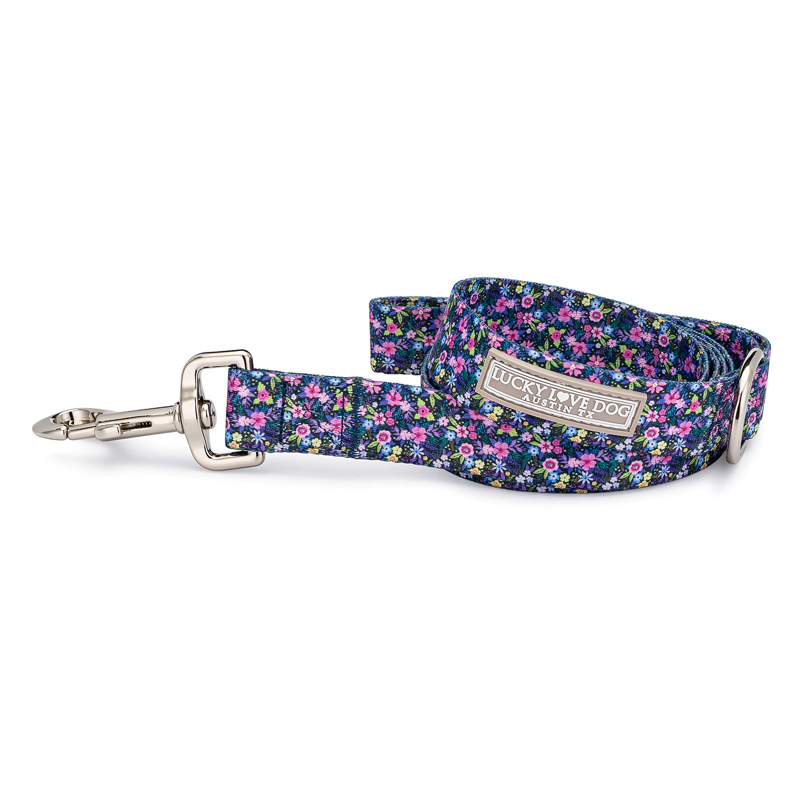Lucky Love Dog Leash, Beautiful Vivid Patterns, Durable & Long Lasting (Primrose, Large) — image 1
