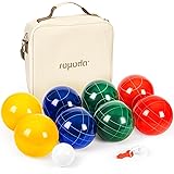 ropoda 107mm Bocce Ball Set Regulation Size and