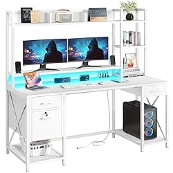 YITAHOME Computer Desk with Drawers & Power