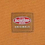 Bucket Boss Duckwear Super Bib Apron Tool Bag 16 Pockets Brown Adjustable Waist view 6